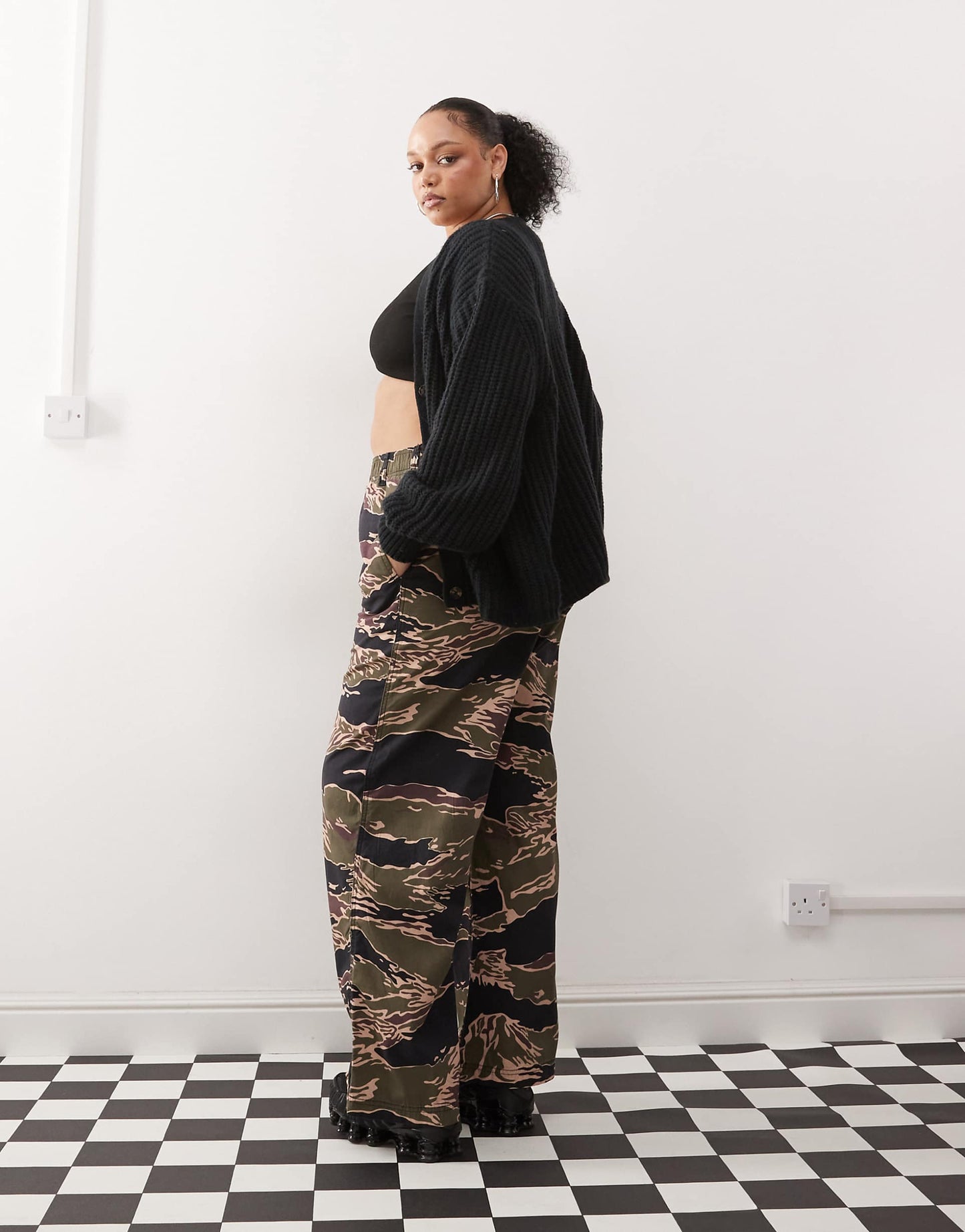 Plus Camo Skate Pant