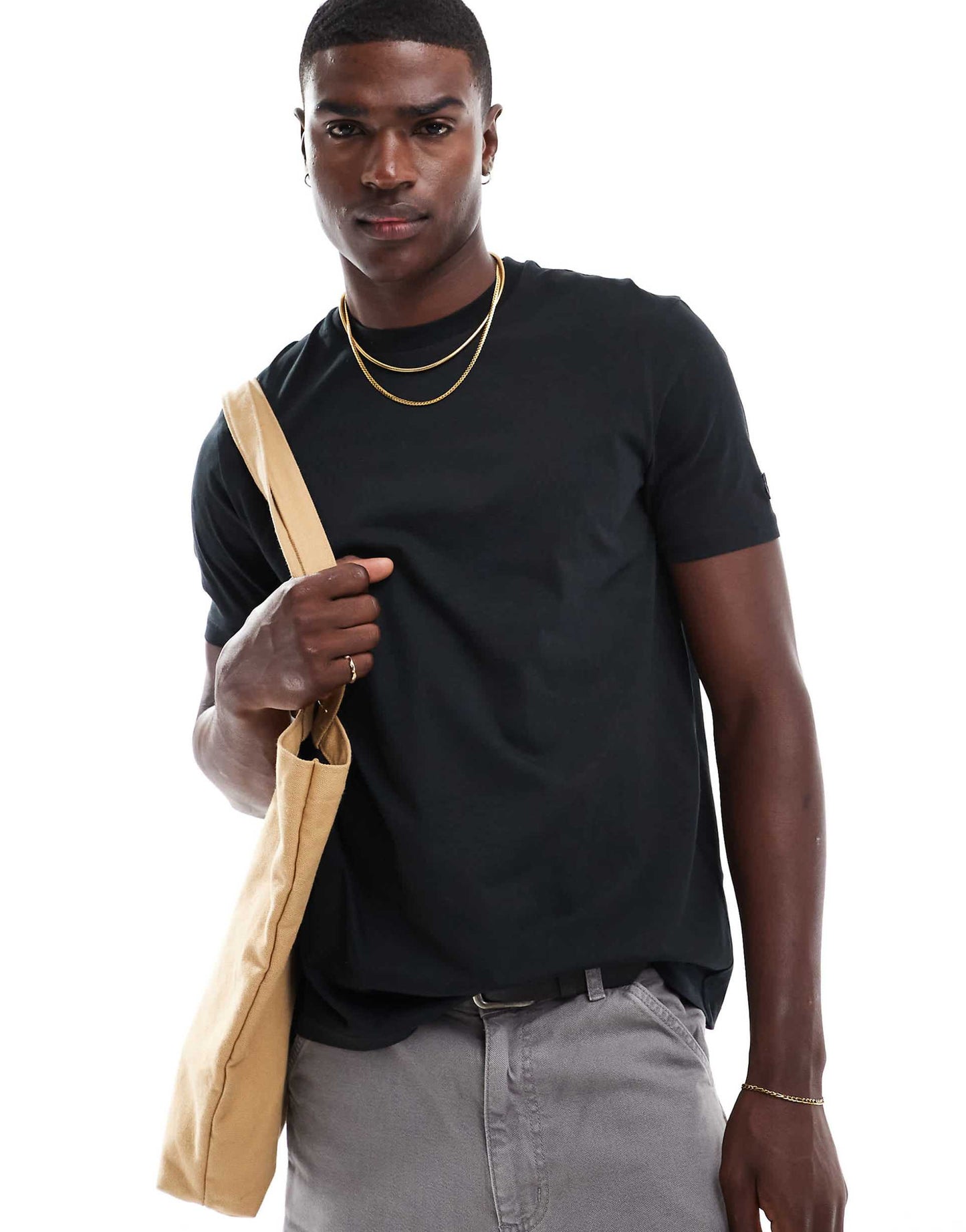 Tonal Eagle Superfine Cotton T-Shirt