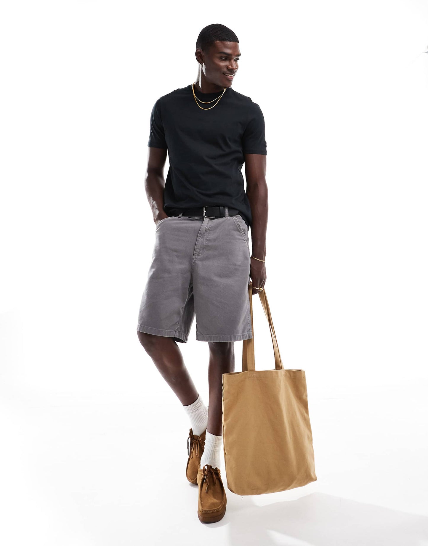 Tonal Eagle Superfine Cotton T-Shirt