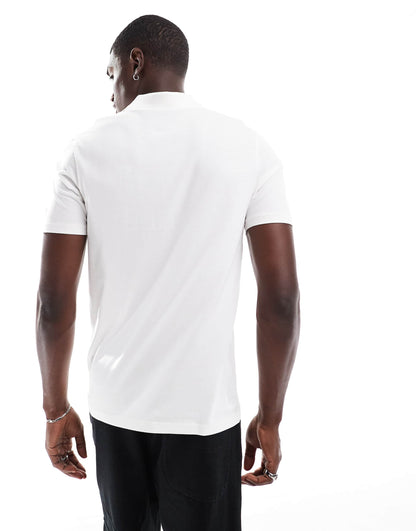 Tonal Eagle Superfine Cotton Polo Shirt