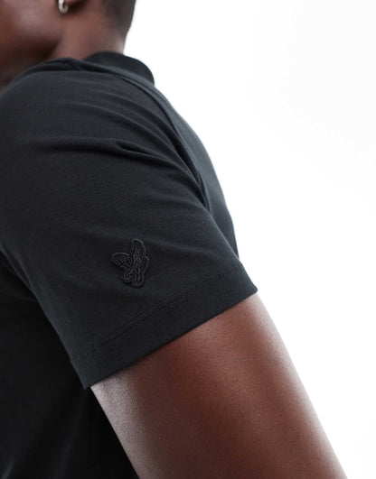 Tonal Eagle Superfine Cotton Polo Shirt