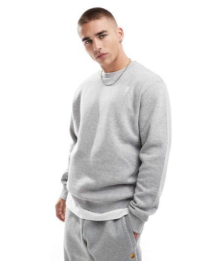 Oversized Crew Neck Sweat Shirt