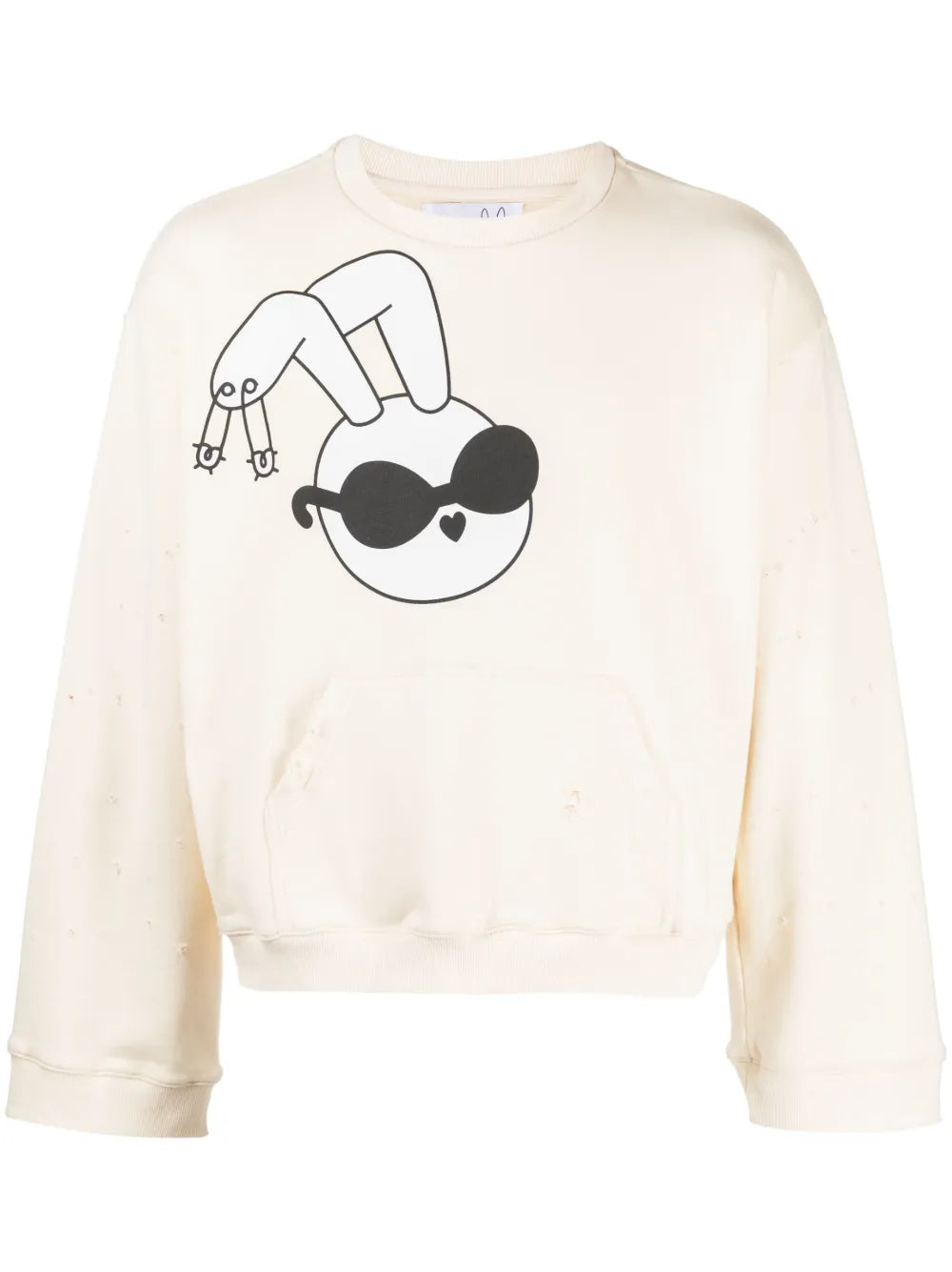 Graphic-Print Cotton Sweatshirt