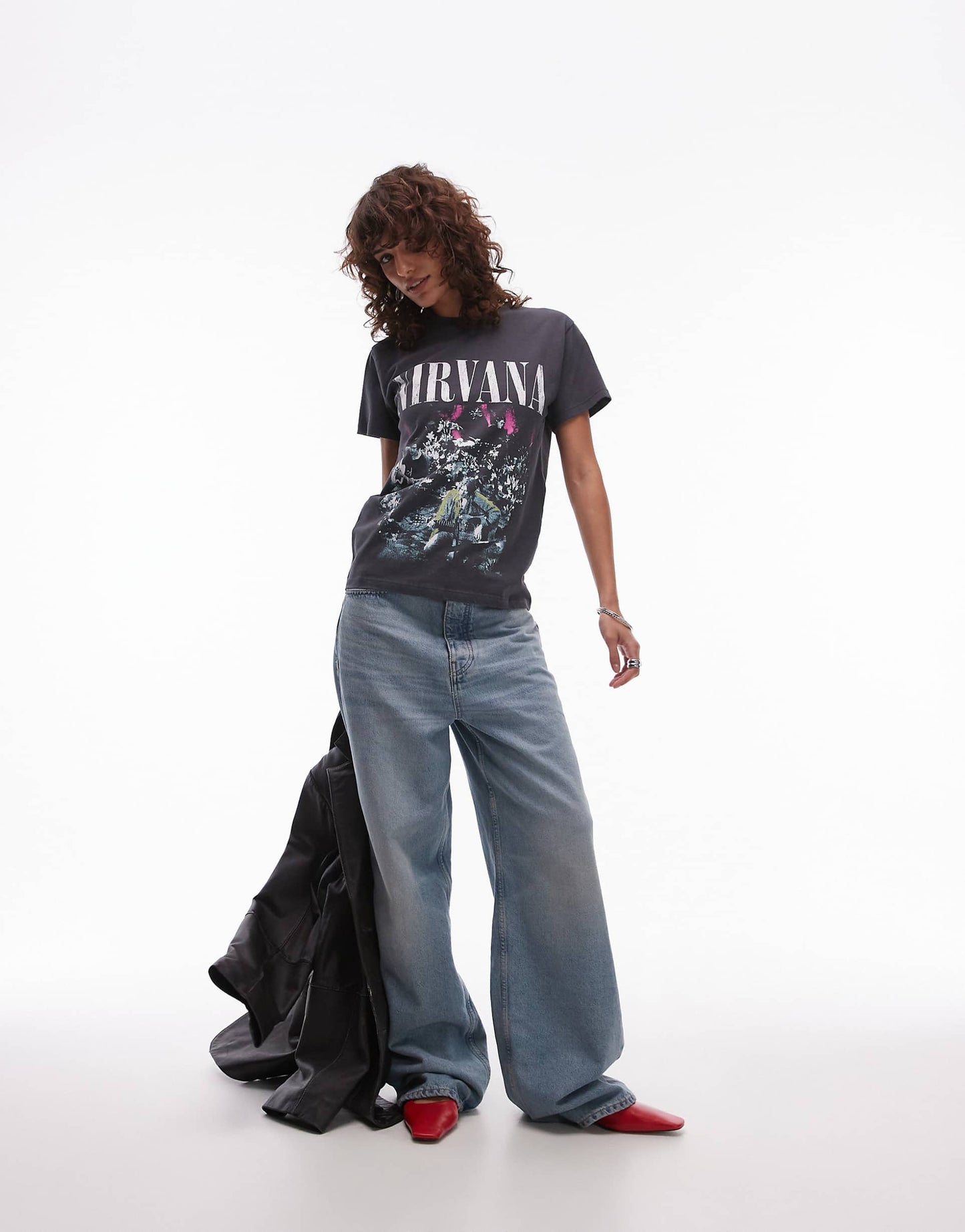 License Graphic Nirvana Boxy Tee