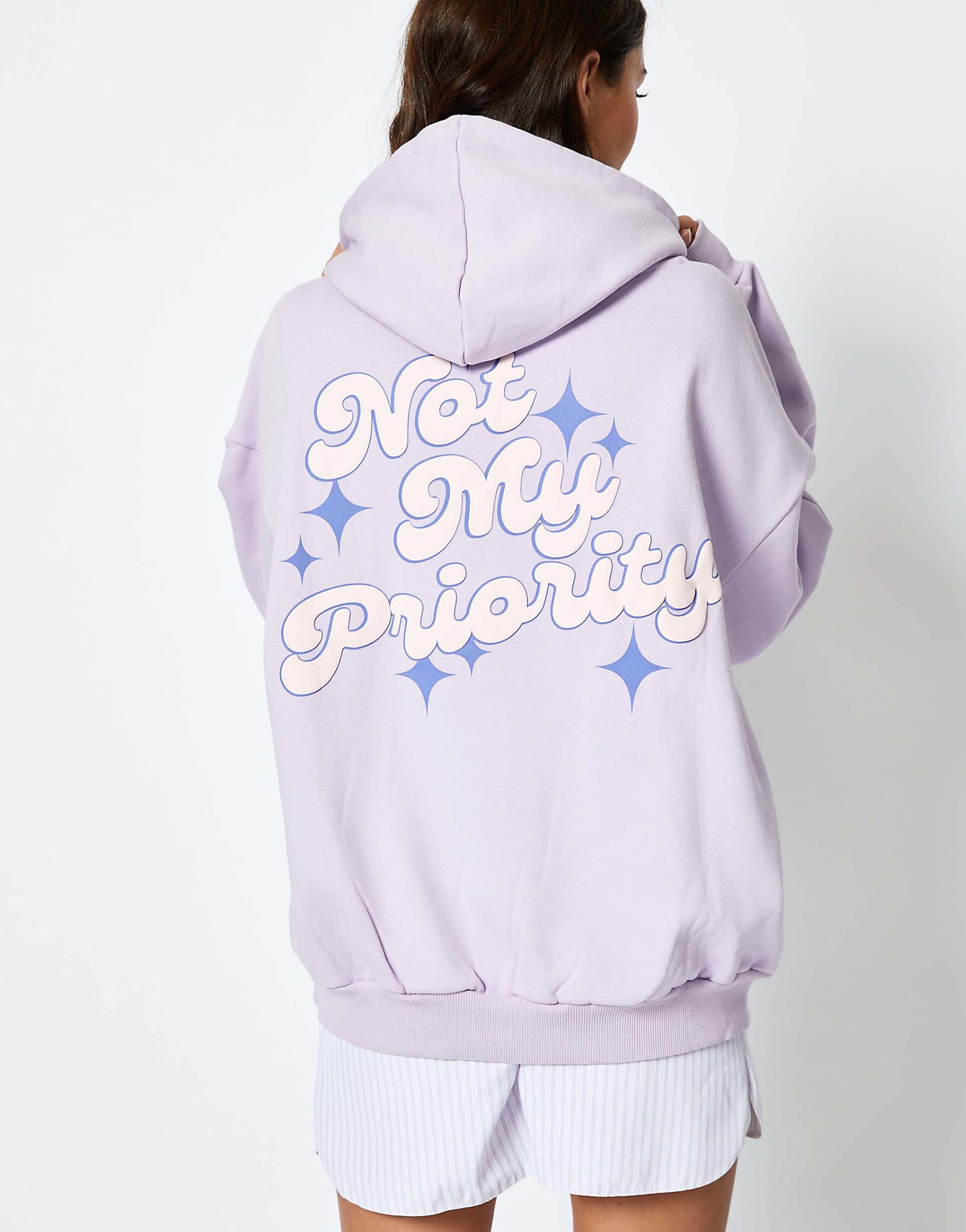 London Not My Priority Hoodie