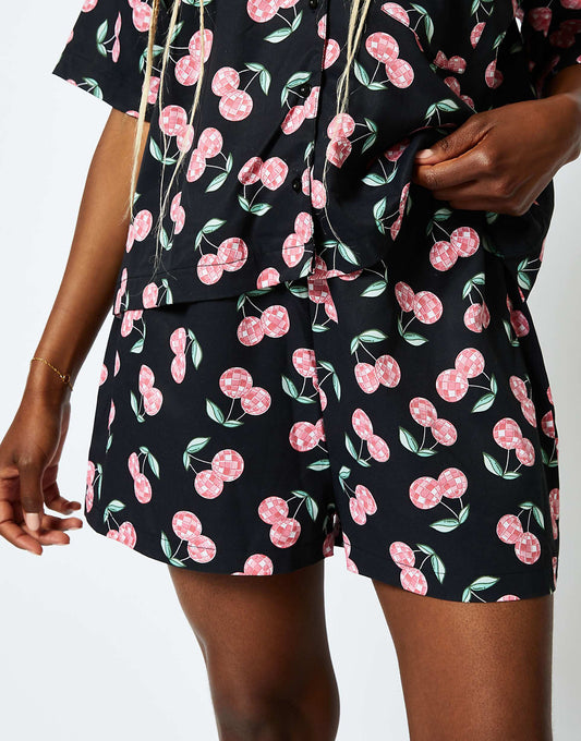 London Disco Cherry Shorts