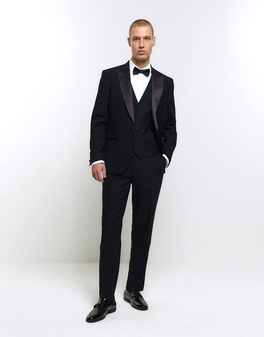 Slim Fit Tuxedo Trousers