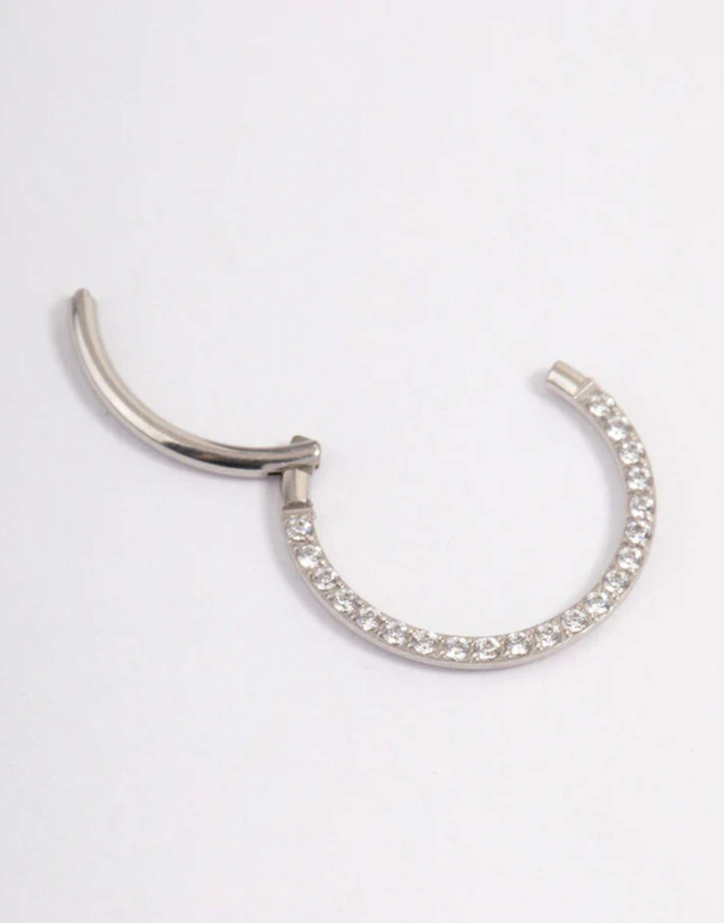 Surgical Steel Clicker Ring 10Mm