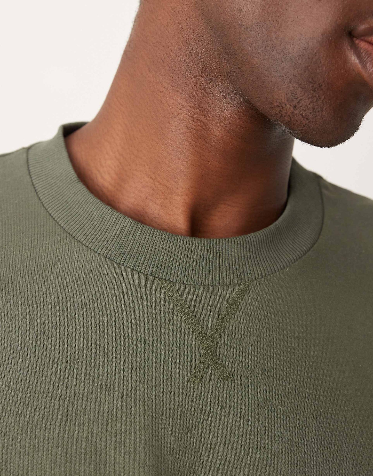 Heavyweight Extreme Oversized Rolled Sleeve T-Shirt 240Gsm