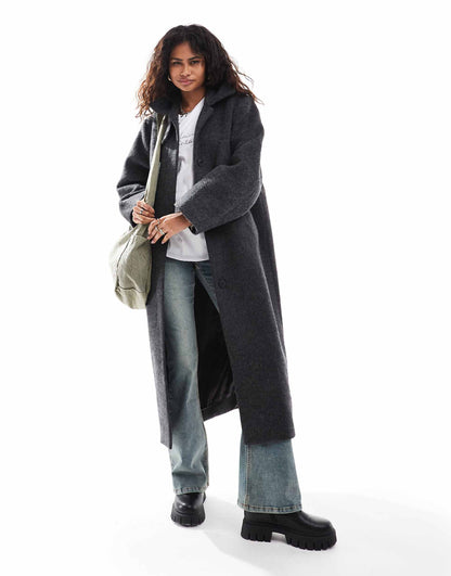 Gate Wool Blend Car Coat