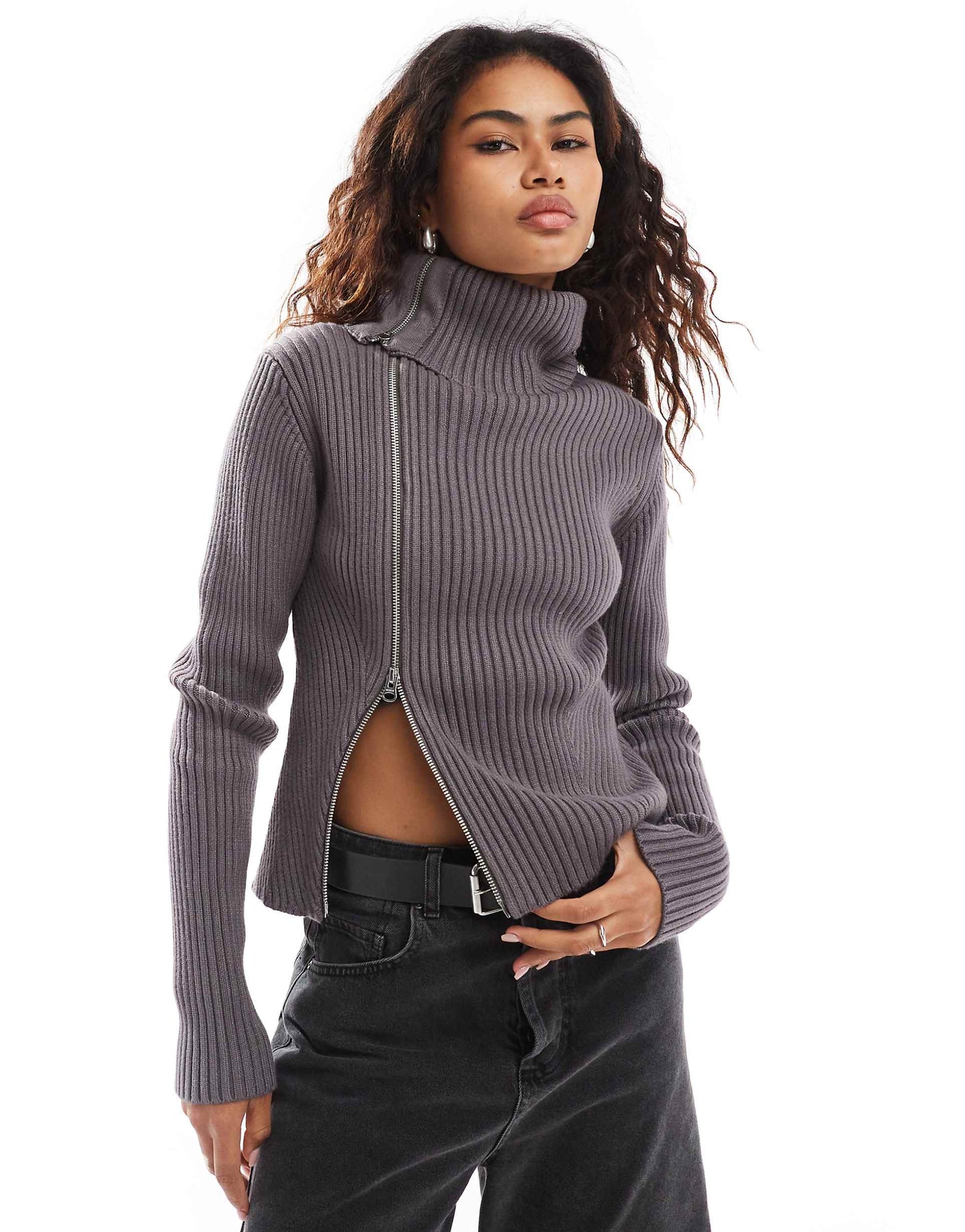 Dasha Side Zip Cardigan