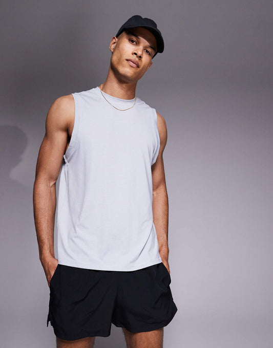 Brushed Finish Quick Dry Performance Tank