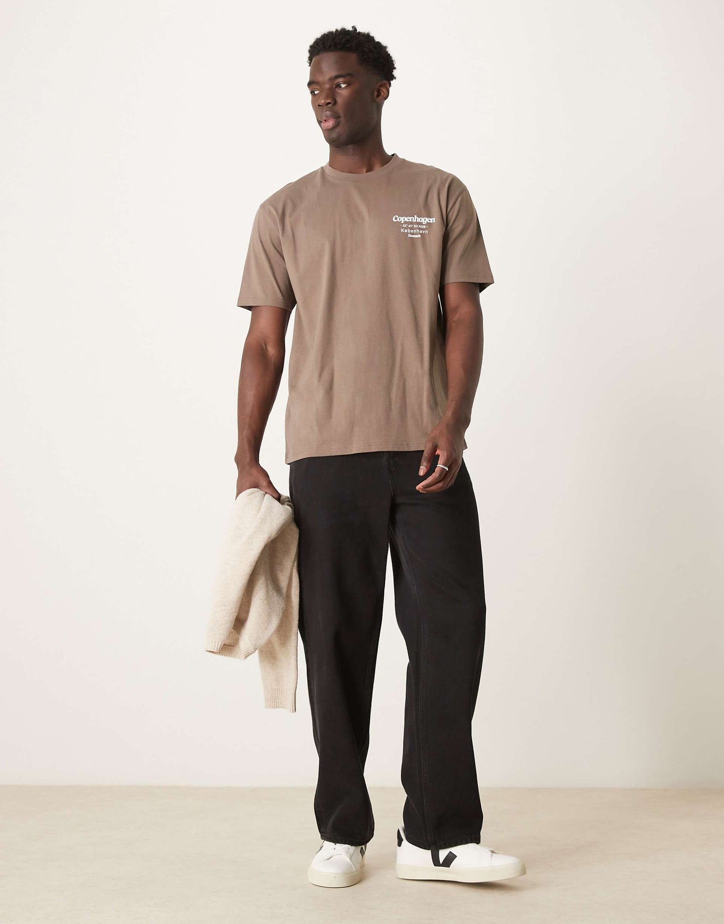 Relaxed T-Shirt With Copenhagen Back Print