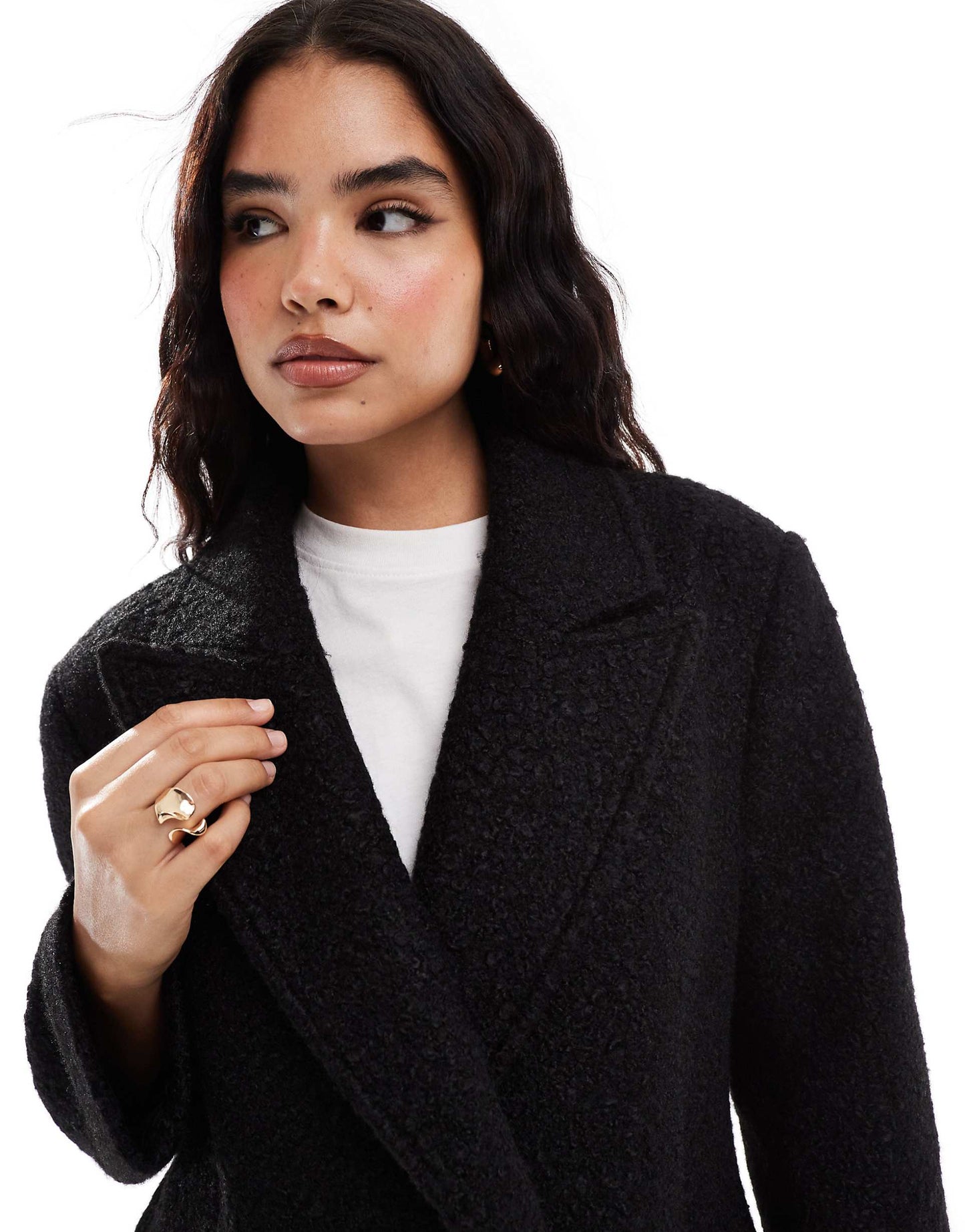 Str Oversized Borg Jacket