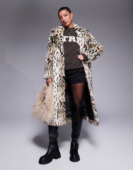 Long Faux Fur Coat