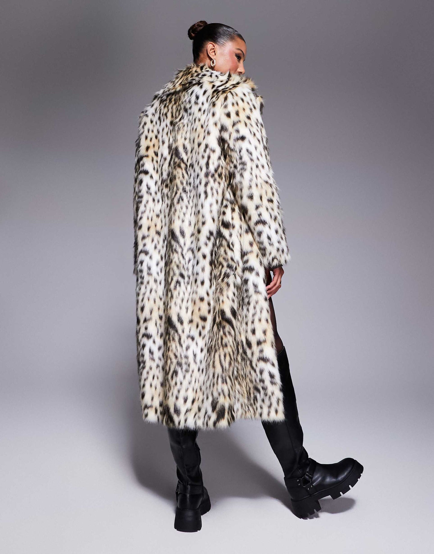 Long Faux Fur Coat