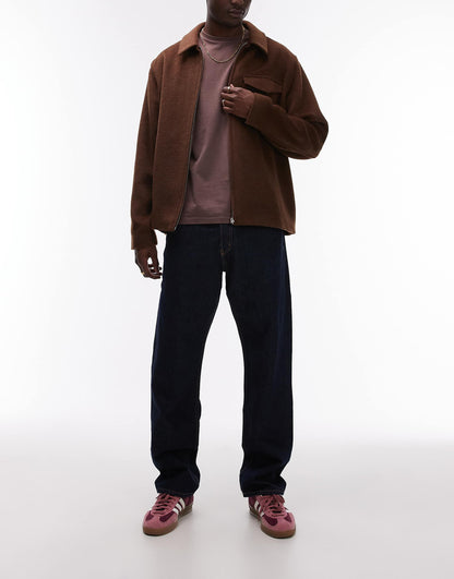 Ocean Loose Straight Leg Jeans
