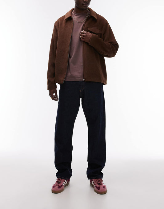 Ocean Loose Straight Leg Jeans