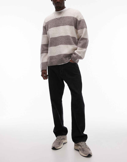 Ocean Loose Straight Leg Jeans