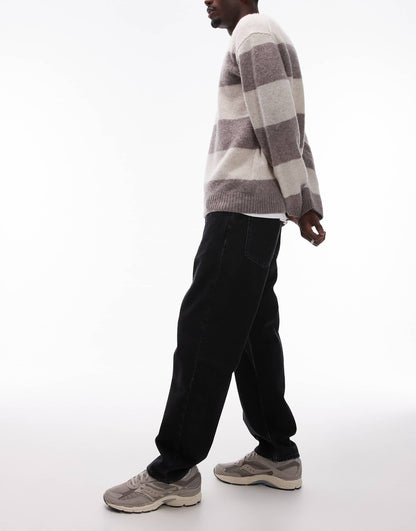 Ocean Loose Straight Leg Jeans