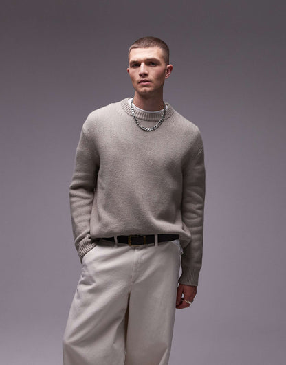 Wool Blend Oversized Jumper