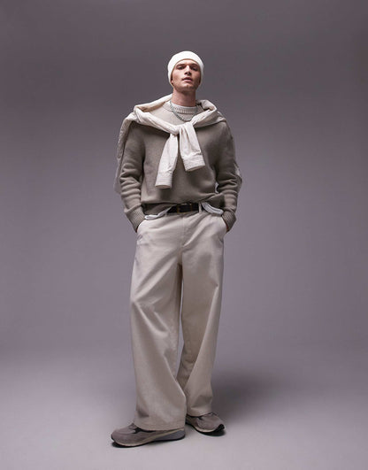 Wool Blend Oversized Jumper