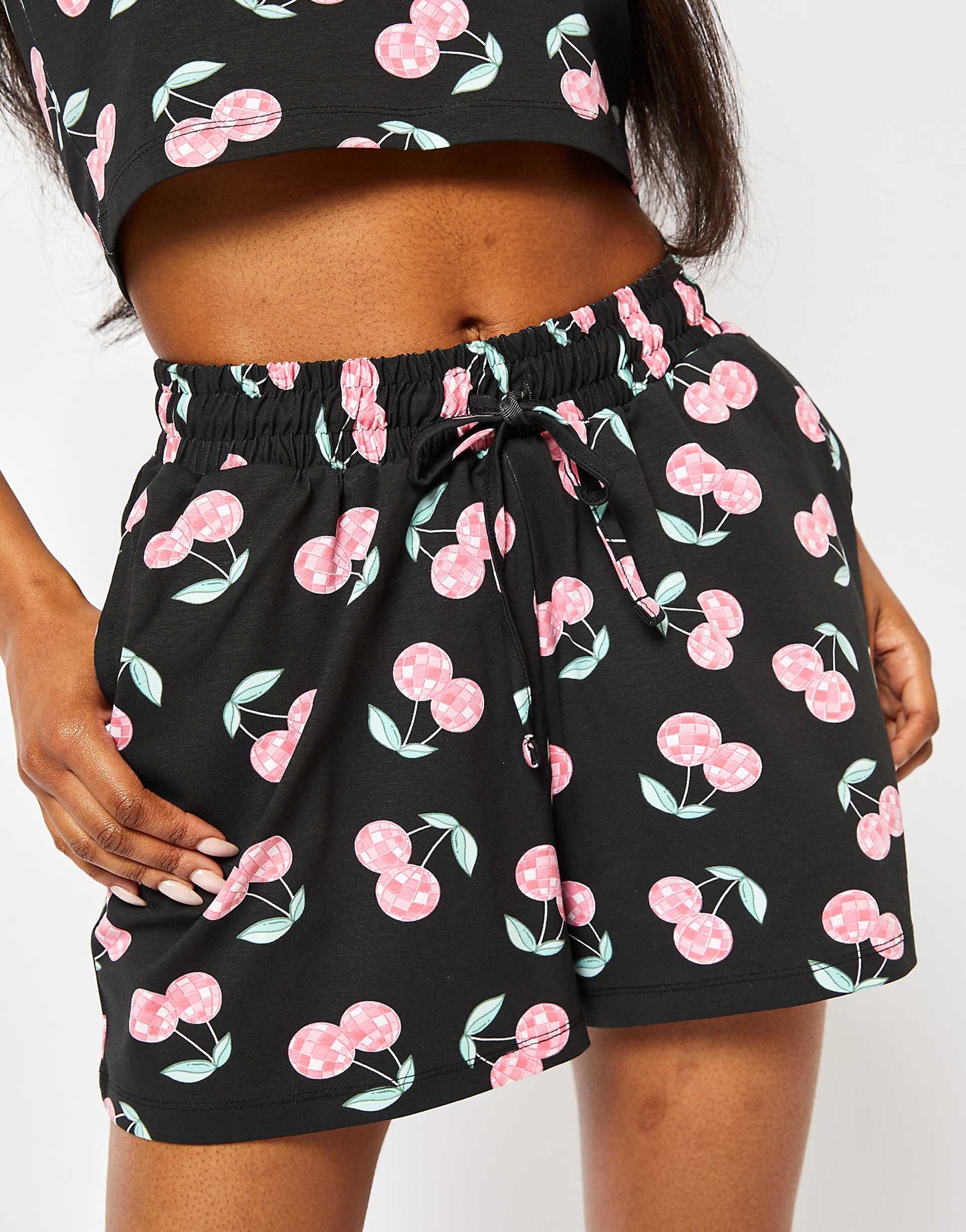 London Disco Cherry Shorts