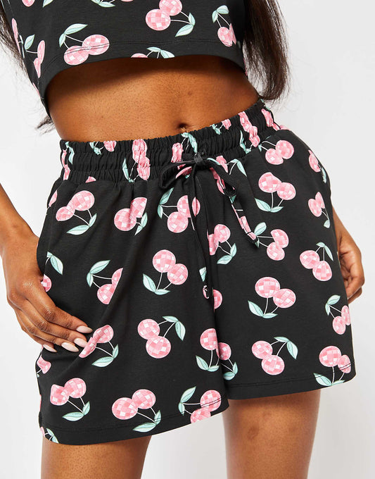 London Disco Cherry Shorts