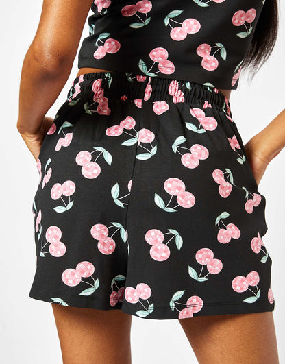 London Disco Cherry Shorts