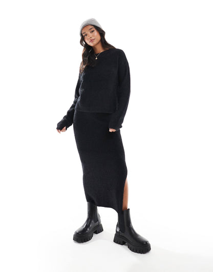 Petite Fluffy Jumper Co-Ord
