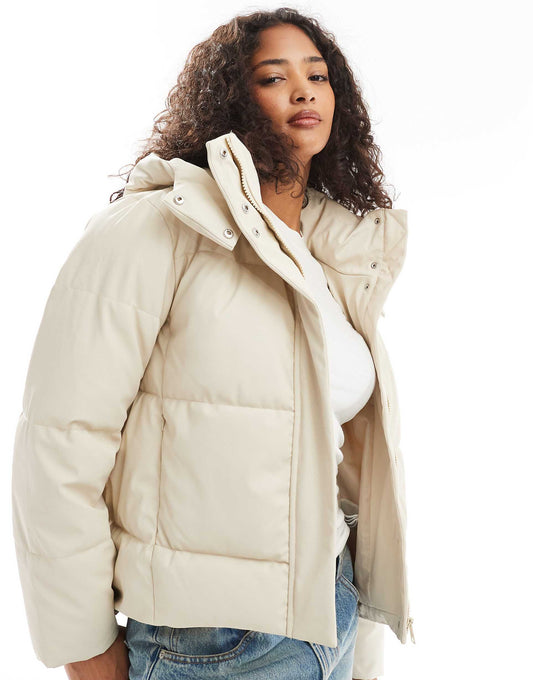 Short Coated Padded Jacket
