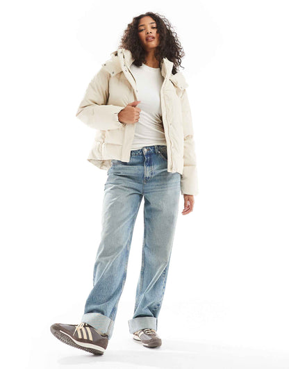 Short Coated Padded Jacket