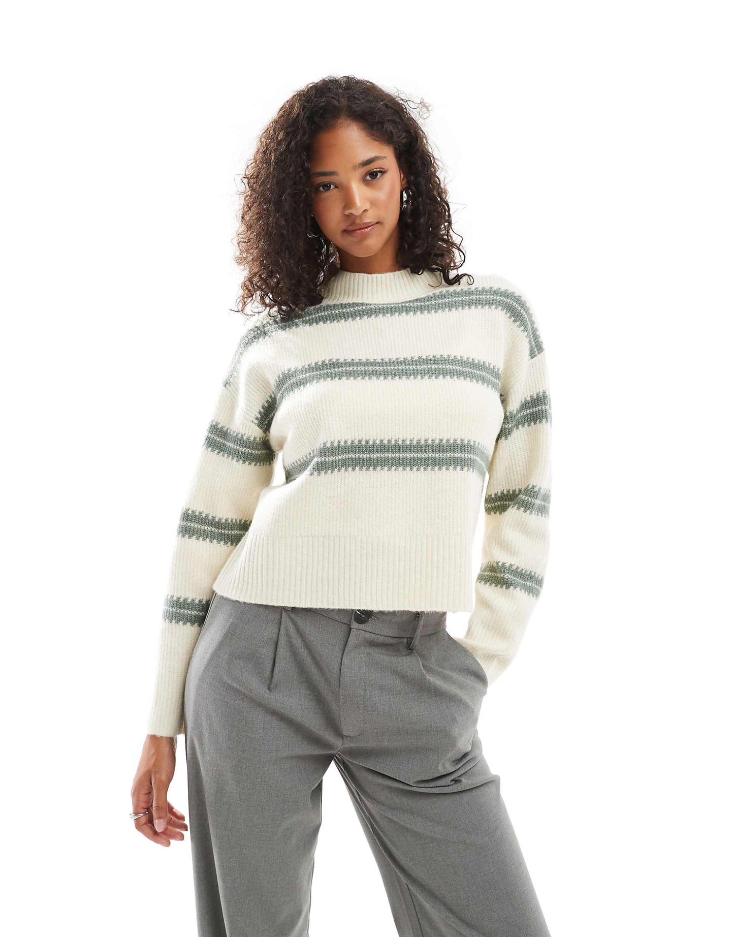 High Neck Jumper