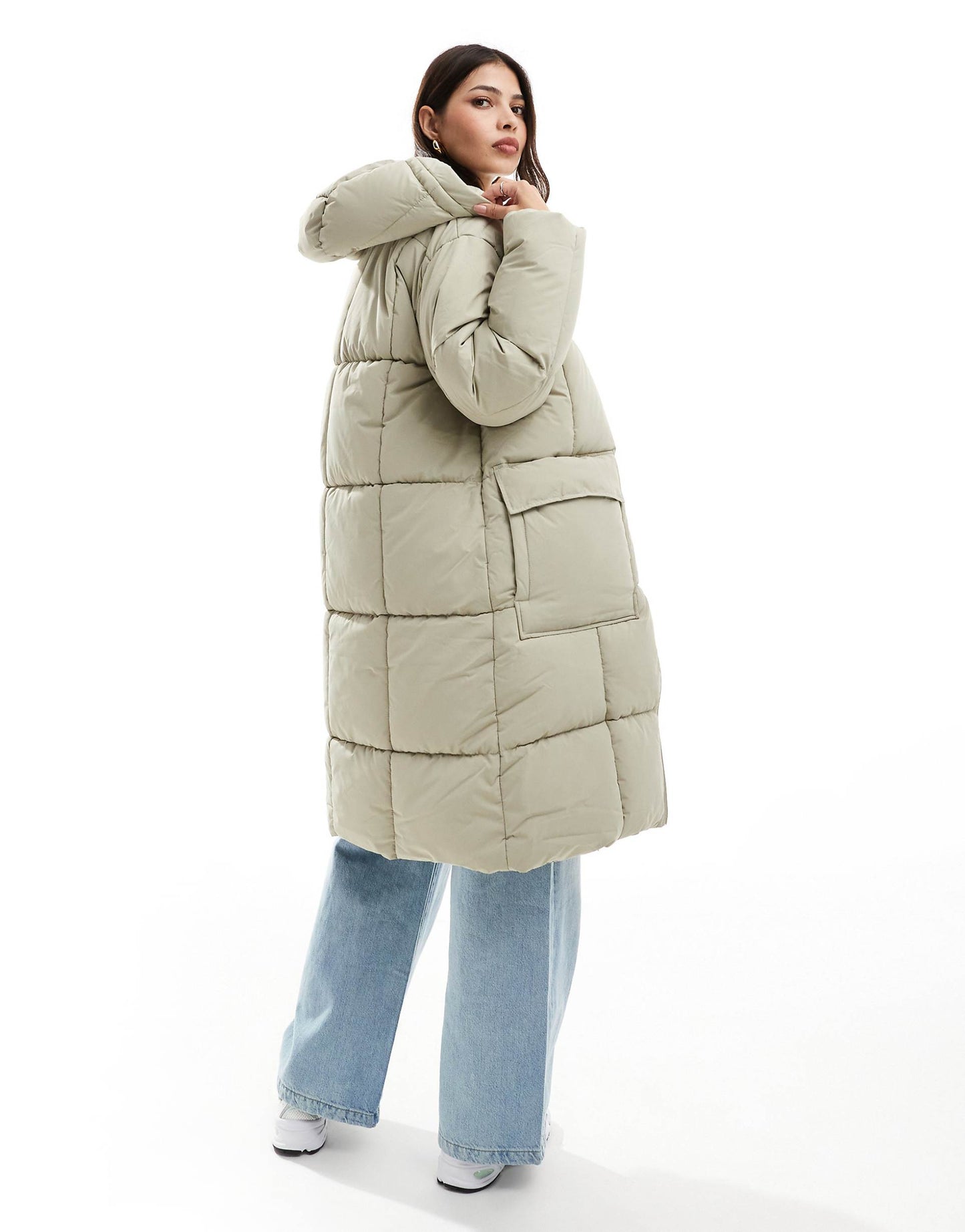Oversized Longline Padded Coat