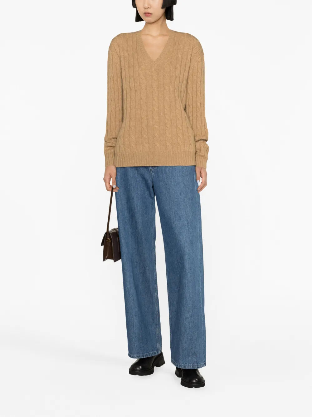 Cable-Knit Cashmere Jumper