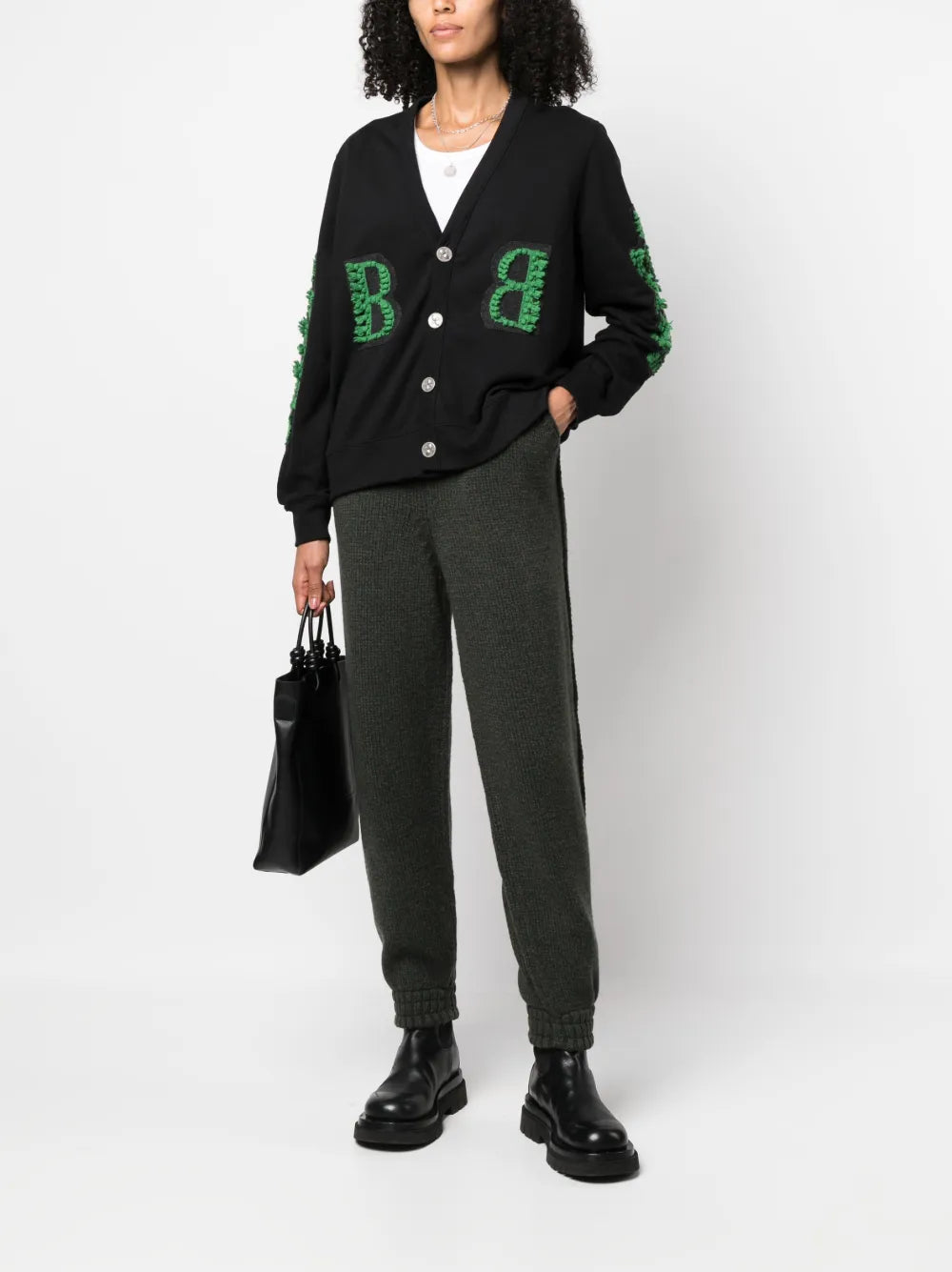 B-Logo Cardigan