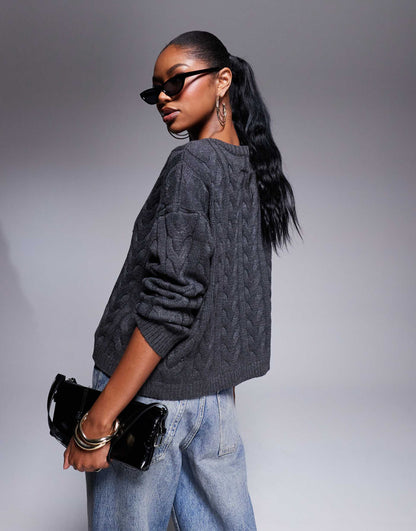 Cable Knit Cardigan