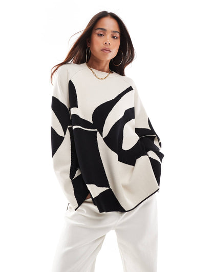 Abstract Pattern Jumper