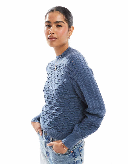 Premium Honeycomb Knit Jumper