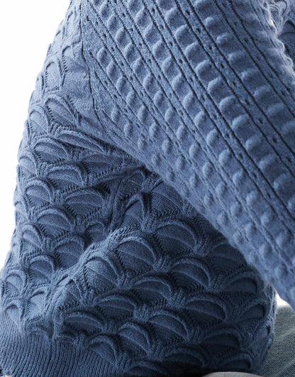 Premium Honeycomb Knit Jumper