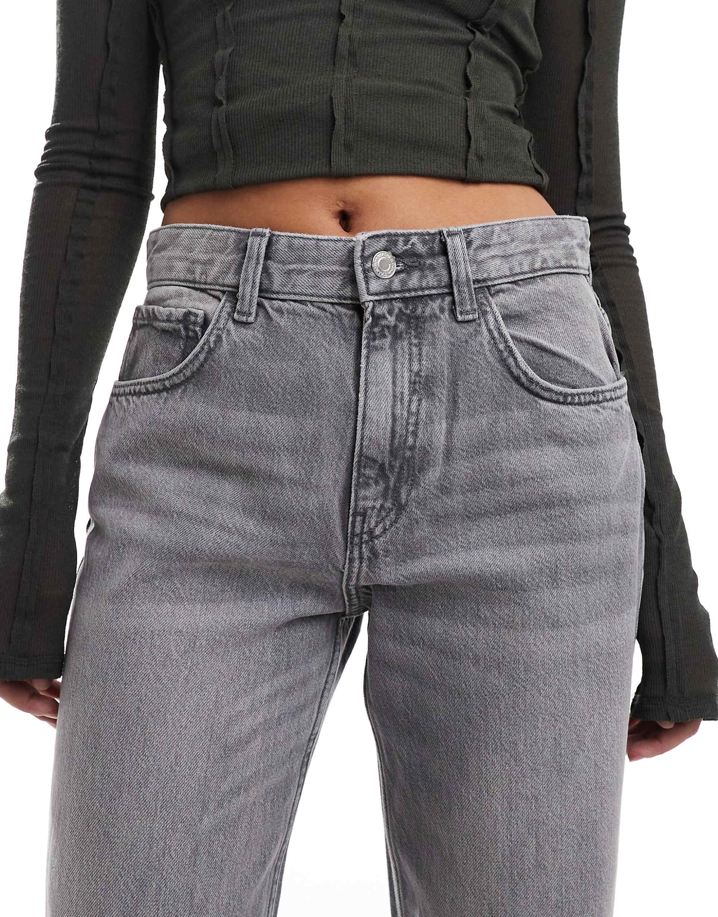 High Waisted 90S Wide Leg Jeans