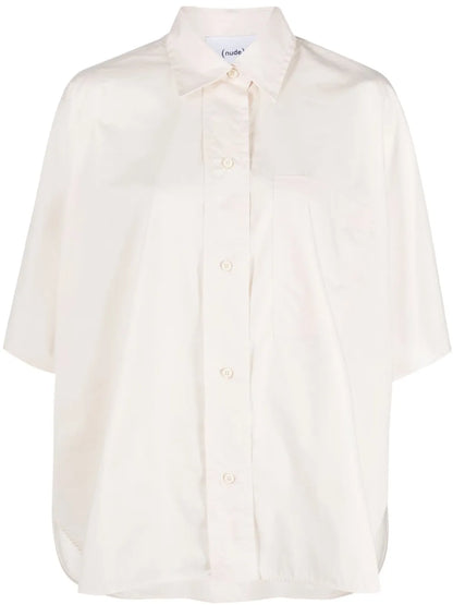 Short-Sleeve Cotton Shirt