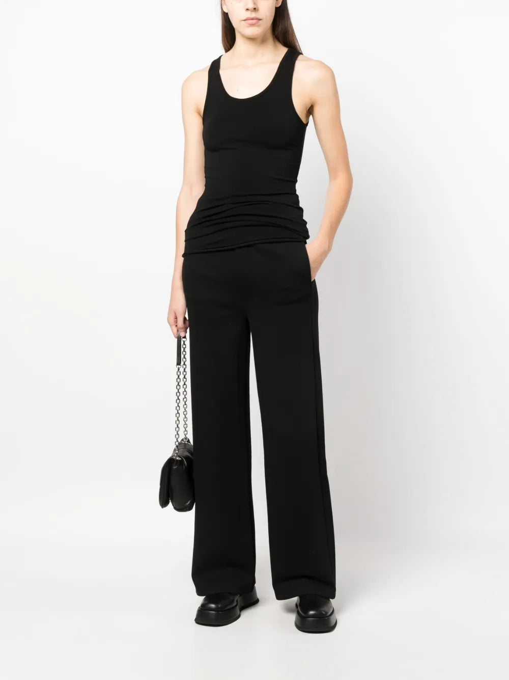 Round-Neck Sleeveless Tank Top
