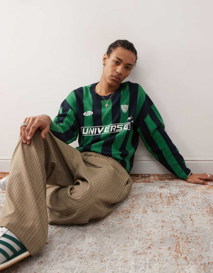 Alek Jumper With Football Graphic