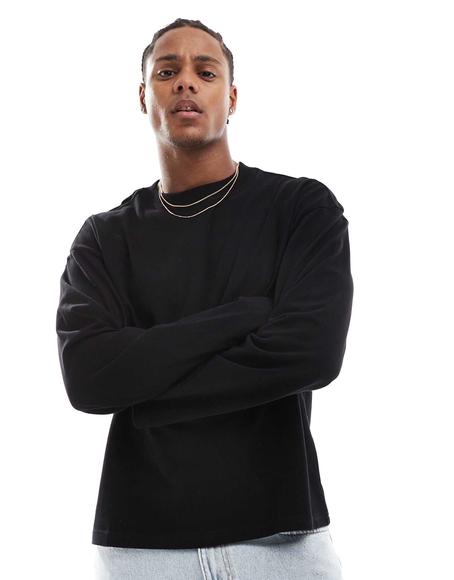 Boxy Fit Long Sleeve T-Shirt