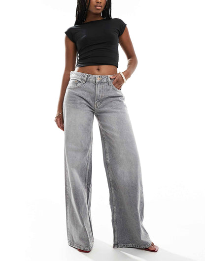 Wide Leg Tailored Trousers