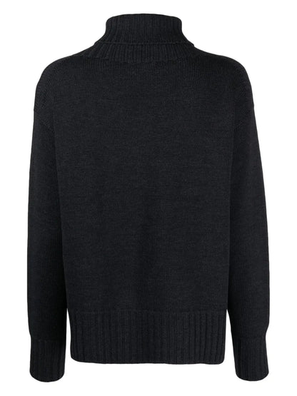 Roll-Neck Merino Jumper
