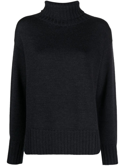 Roll-Neck Merino Jumper