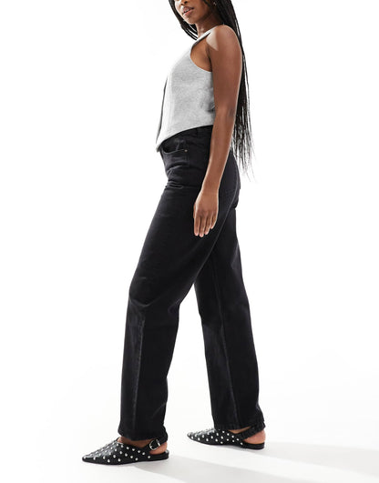 High Waisted Wide Leg Jeans