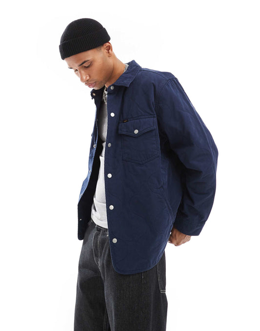 Quilted Shirt Jacket